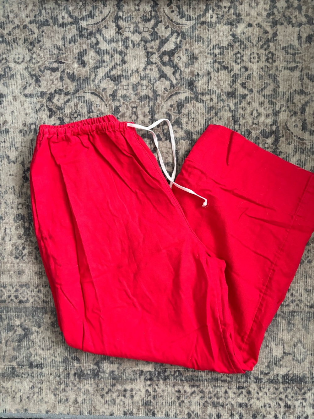 Free People Livin’ in It Cotton-Linen Pant